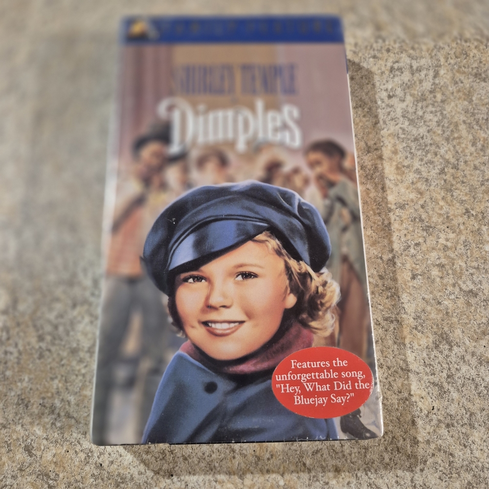 Shirley Temple Dimples VHS Tape
